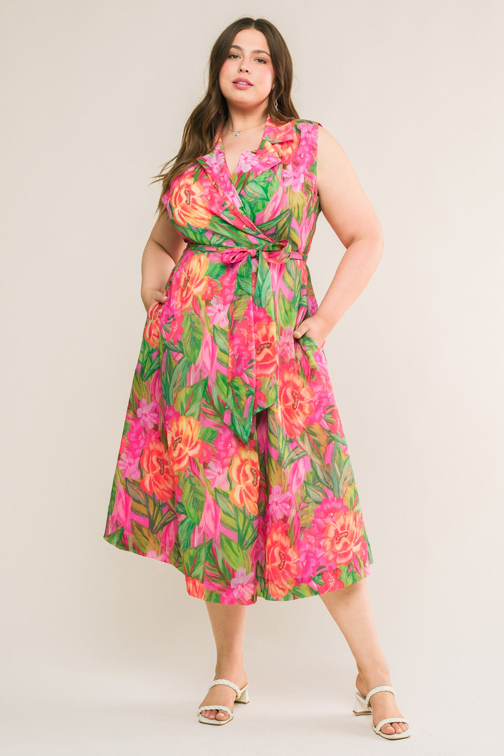 EVERYDAY DREAMS WOVEN MIDI DRESS Flying Tomato